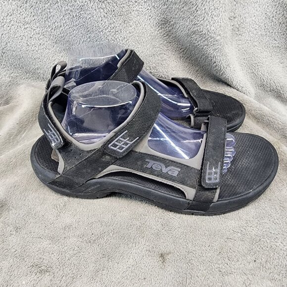 Teva Shoes Mens 12 Black Synthetic Minam Footbed Gorpcore Strappy Outdoor Sandal main image 9